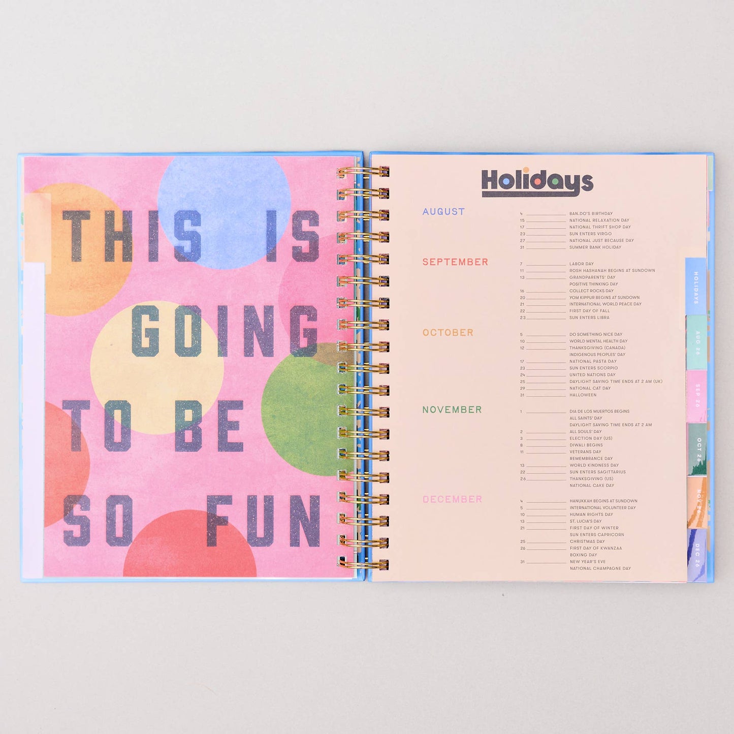 17-Month Academic Planner - Large Good Things Ahead