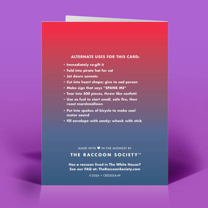 Passion Saxophone Everyday Card