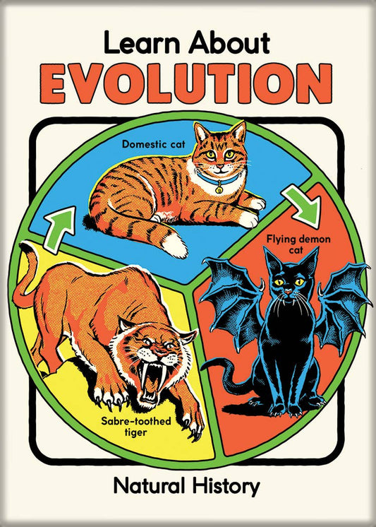 Steven Rhodes Learn About Evolution Magnet