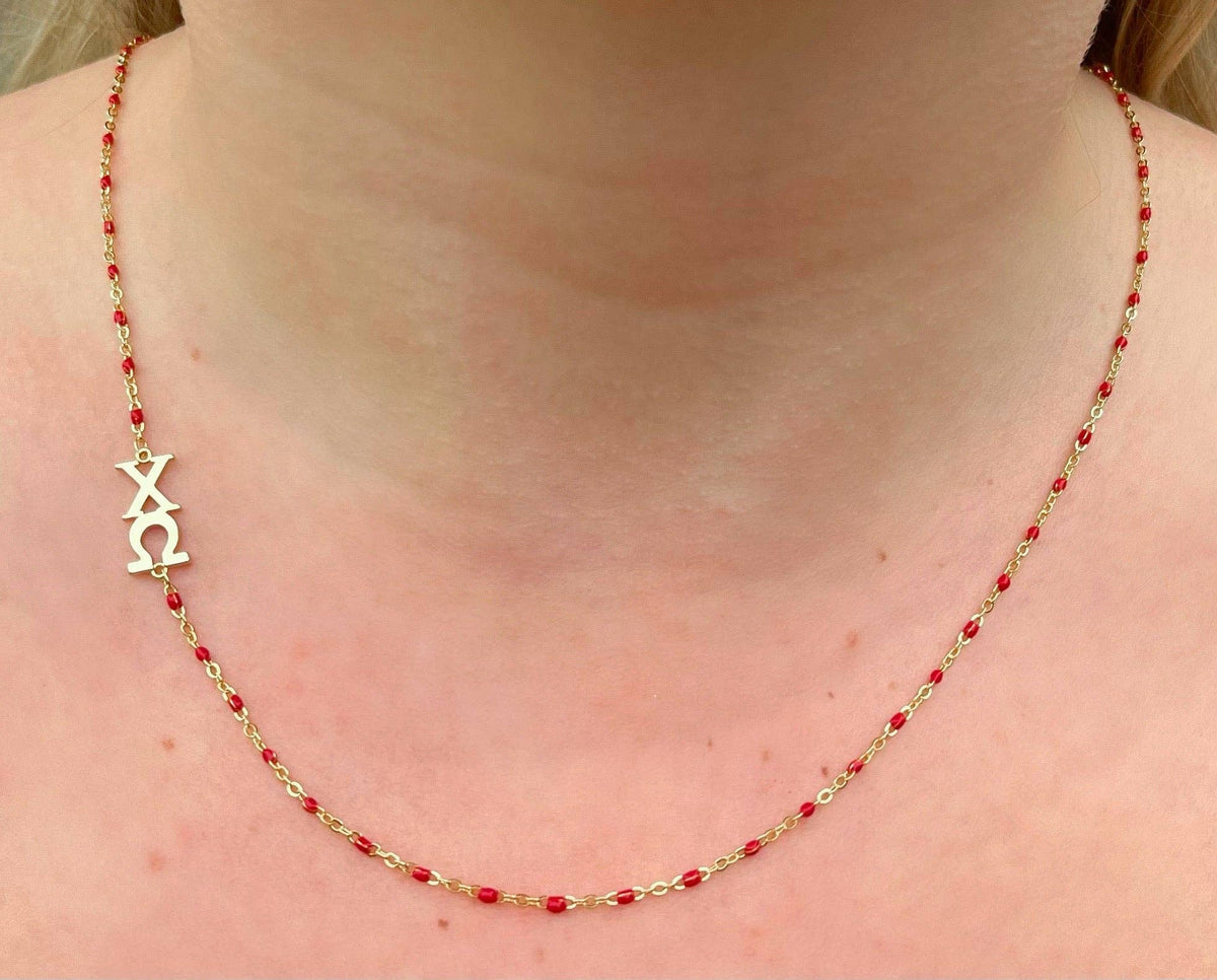 XO Side Necklace