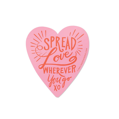 Spread Love Sticker