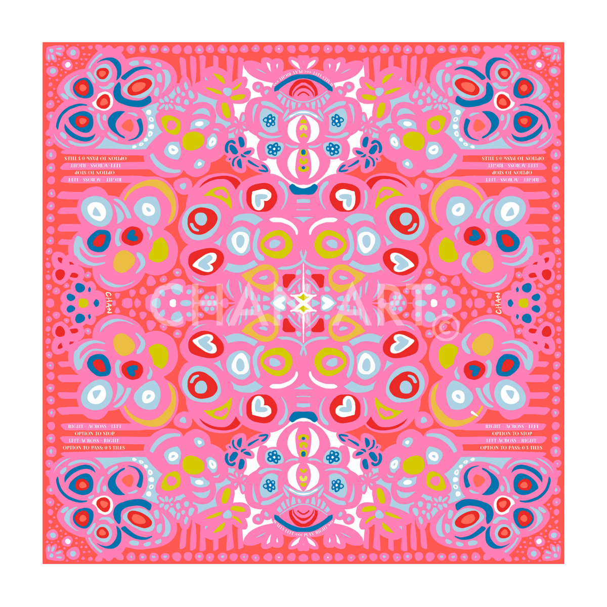 Chan Art Mahjong Mat
