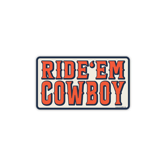 Good Southerner - Ride'em Cowboy Sticker