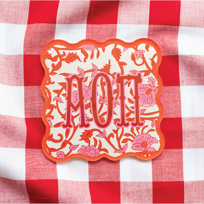 AXO Block Print Coaster