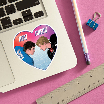 Heated Rivalry - Heat Check  Sticker