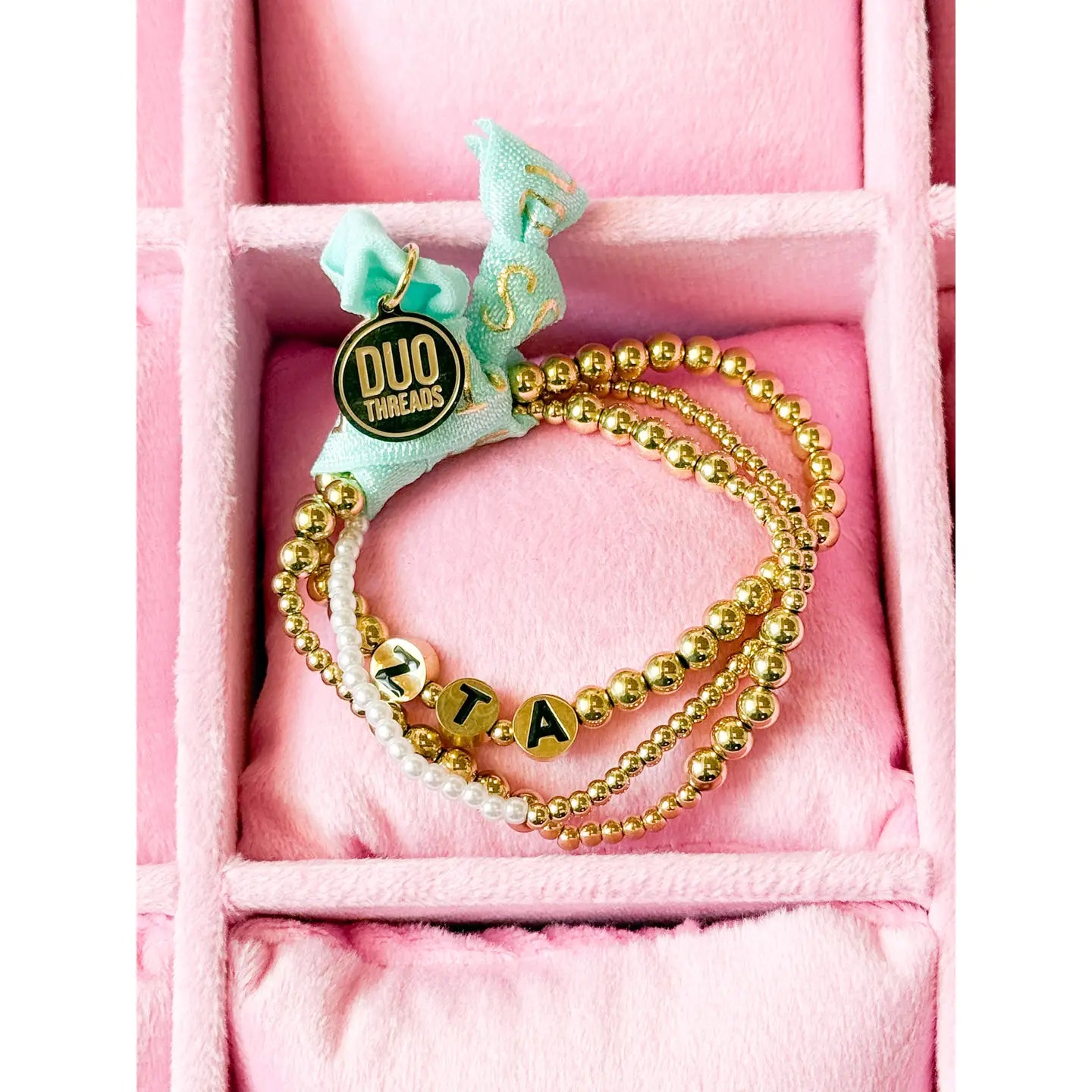 ZTA Gold Stack Bracelet