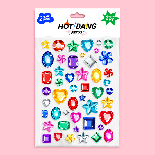 Be Dazzled Iron On Sheet Set