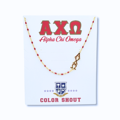 AXO Side Necklace