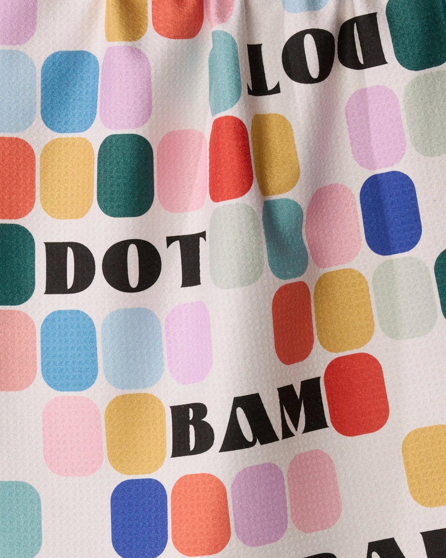 Tile Talk Tea Towel - Mahjong