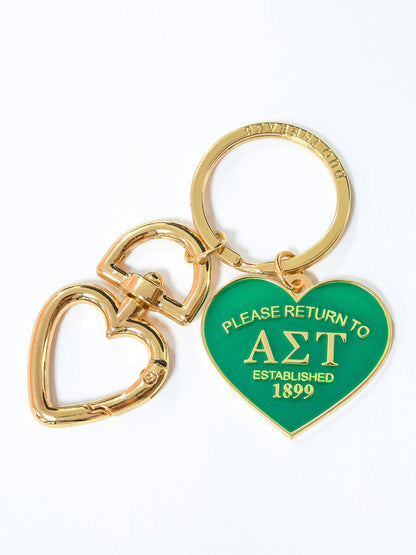 AGD Please Return Key Ring