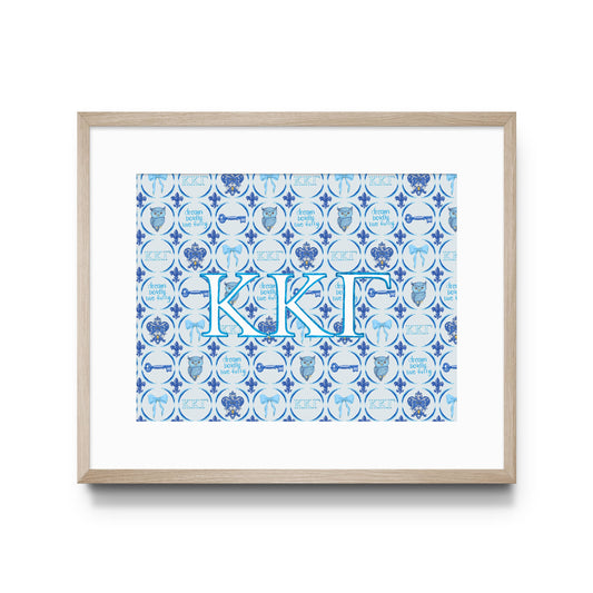 Kappa Kappa Gamma Print: 5x7