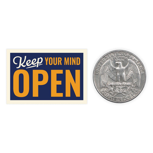 Open Mind - Mini Sticker