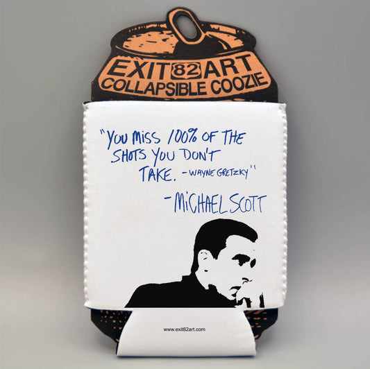 "'100%' Michael Scott" Koozie