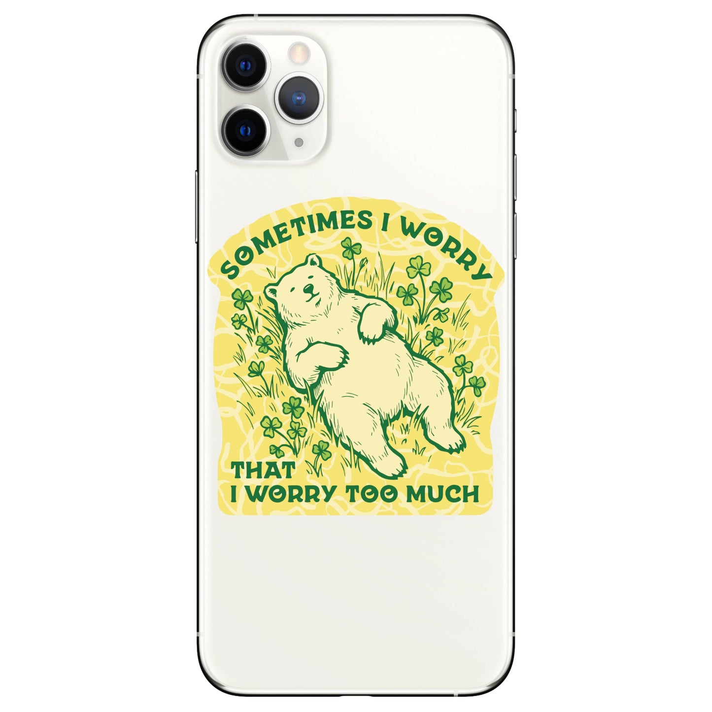 Sometimes I Worry Sticker