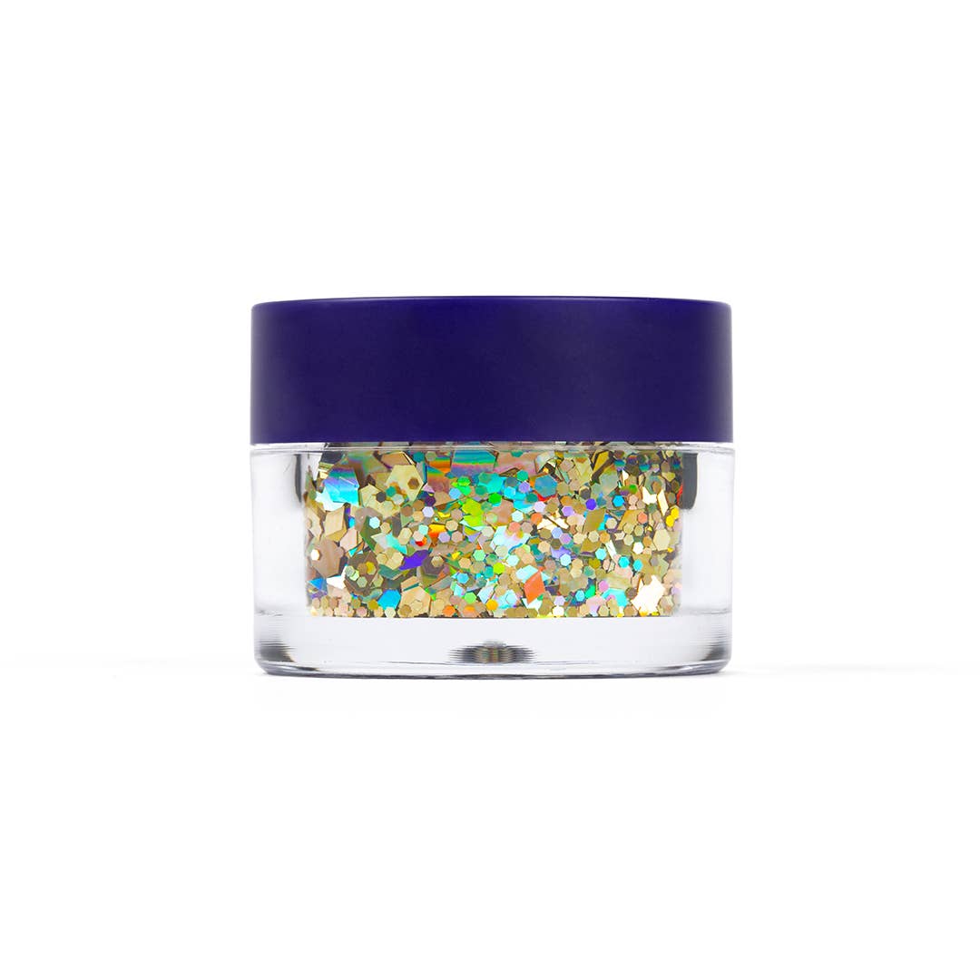 Macro Glitter | Gold-Solar