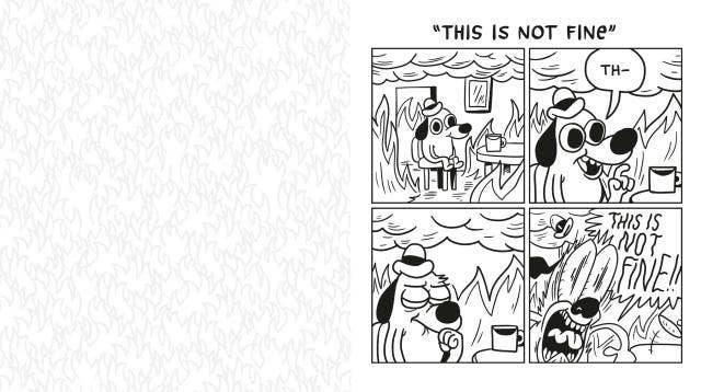 This is Fine: The Official Coloring Book: Trade Paperback
