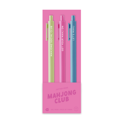 Mahjong Club 3 Pack Jotters