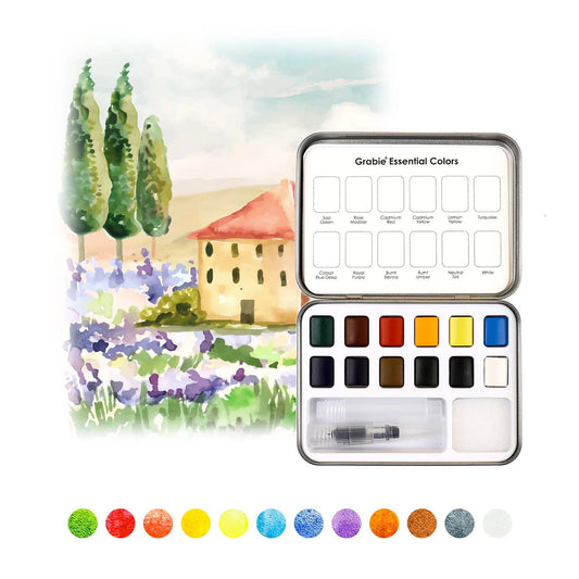 Pocket Watercolor - 12 Essential