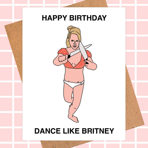 Britney Spears - Birthday Card