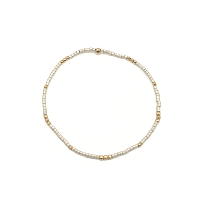 Newport - Champagne + Gold Waterproof Bracelet