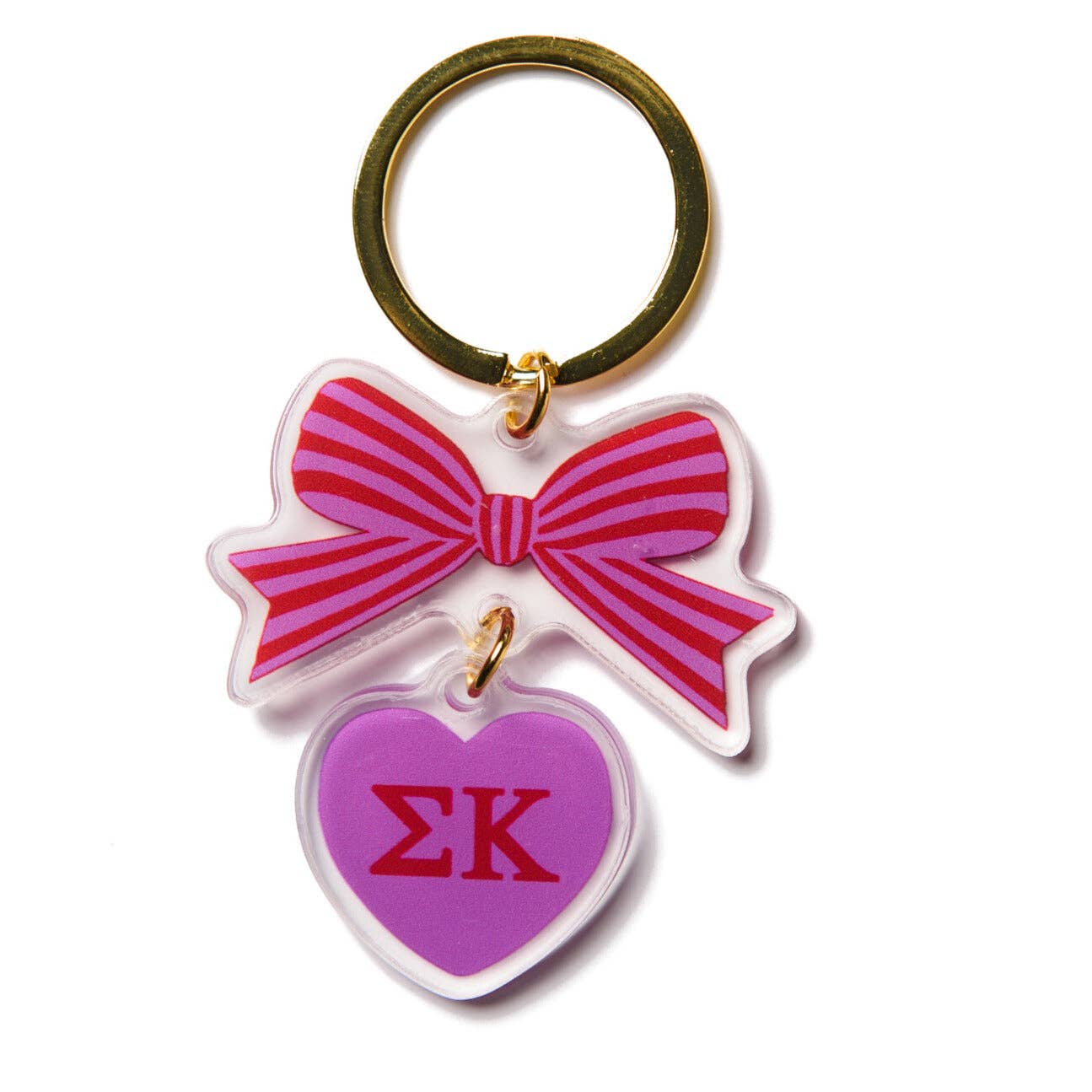 Bow Keychain - Theta