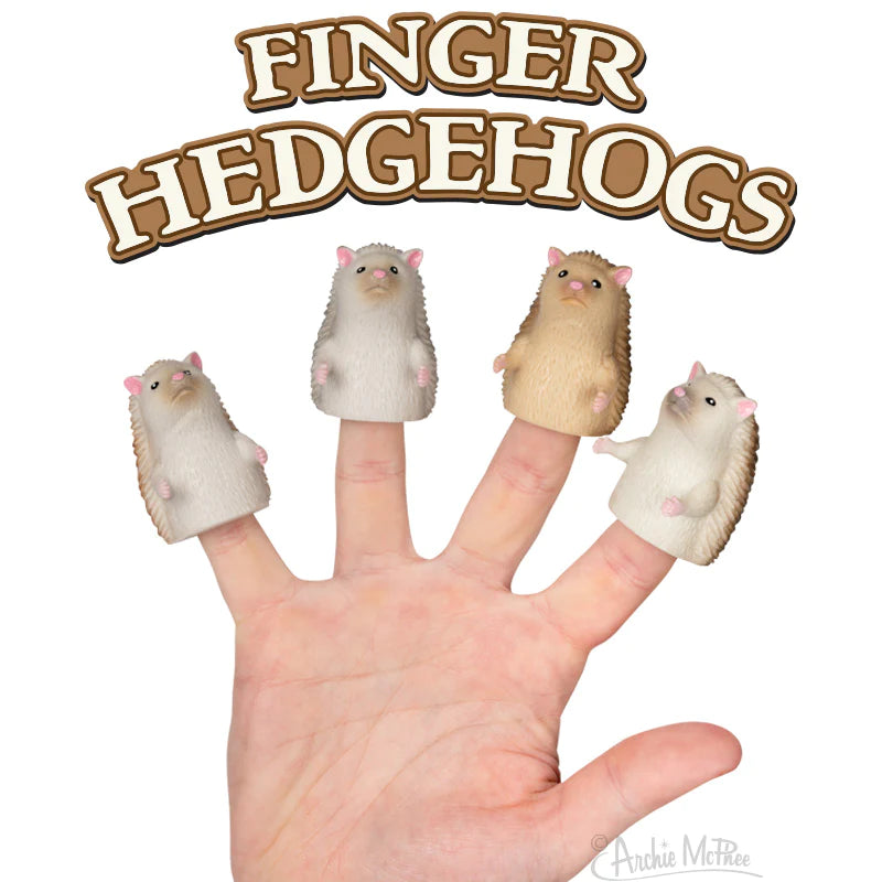Finger Hedgehogs
