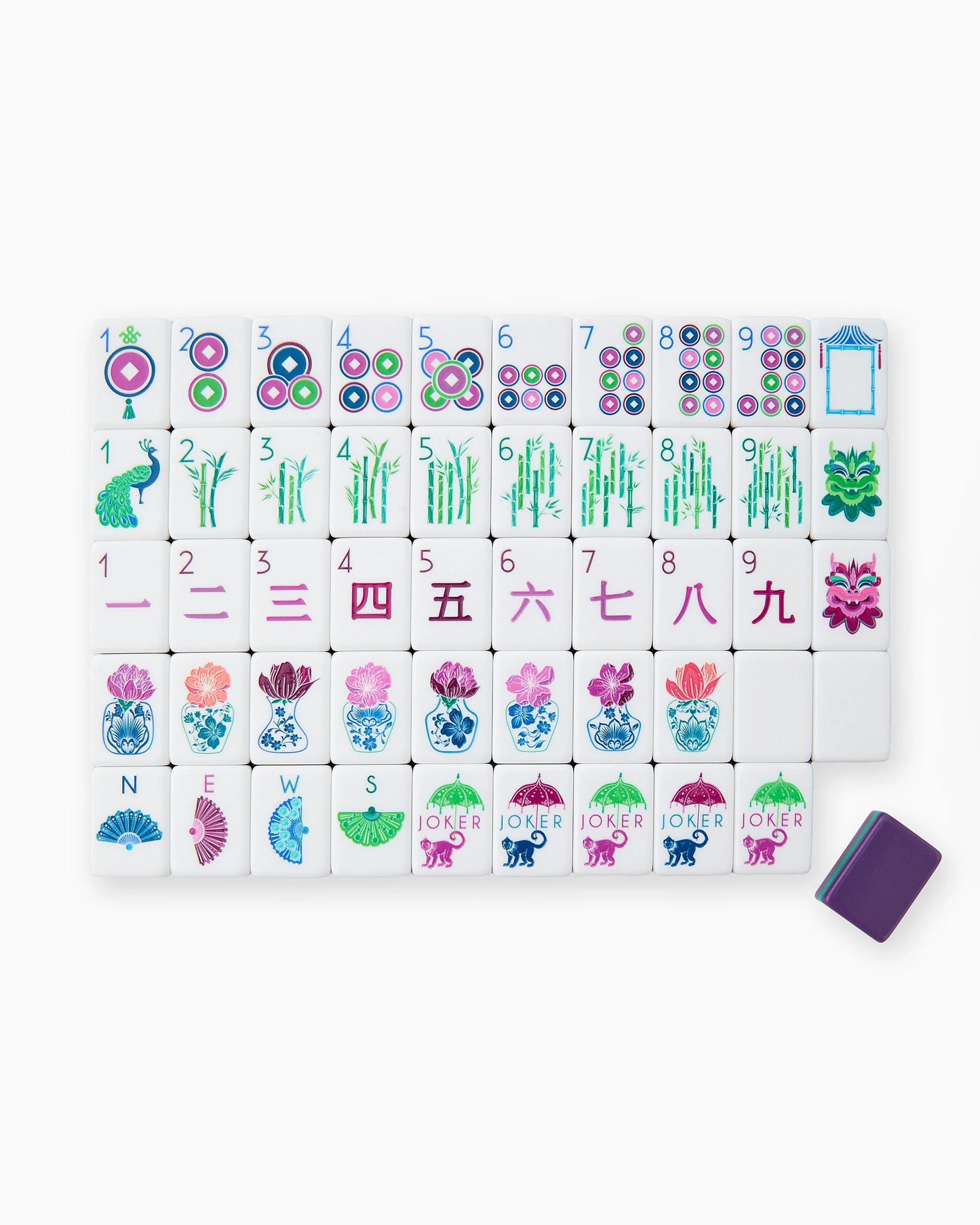 Mahjong Tiles - Gemma