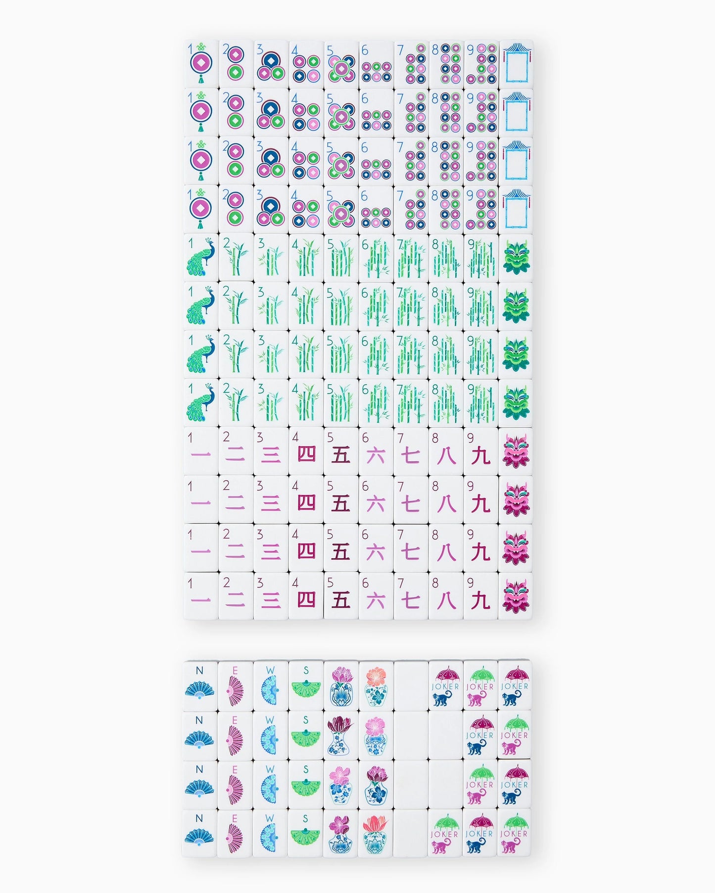 Mahjong Tiles - Gemma