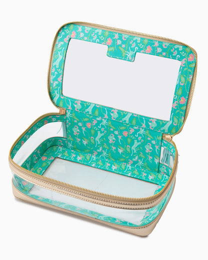 Mahjong Tile Storage Bag - Gold