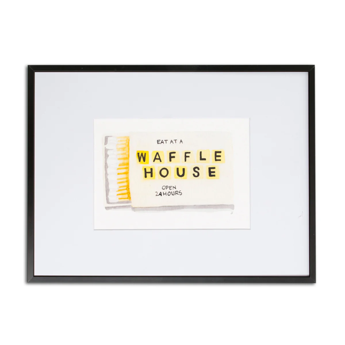 Waffle House Matchbook 5x7 Print