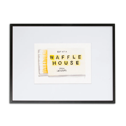 Waffle House Matchbook 5x7 Print