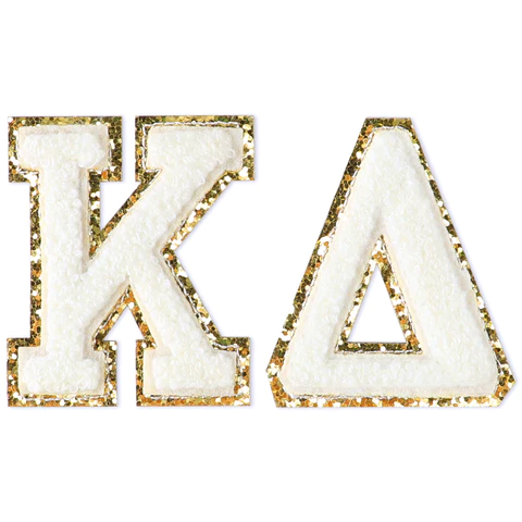 Chenille Sorority Letters - KD