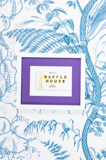 Waffle House Matchbook 5x7 Print