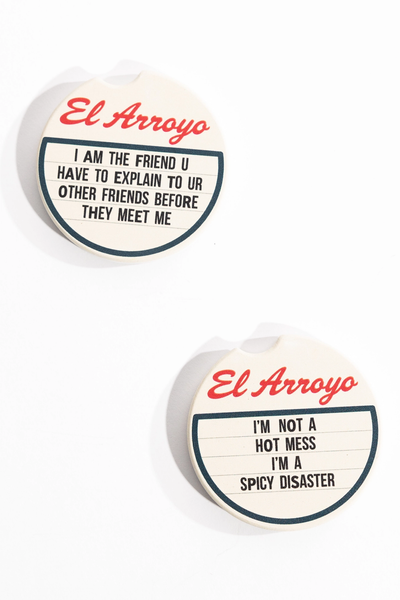 El Arroyo - Car Coaster Set - Spicy Disaster