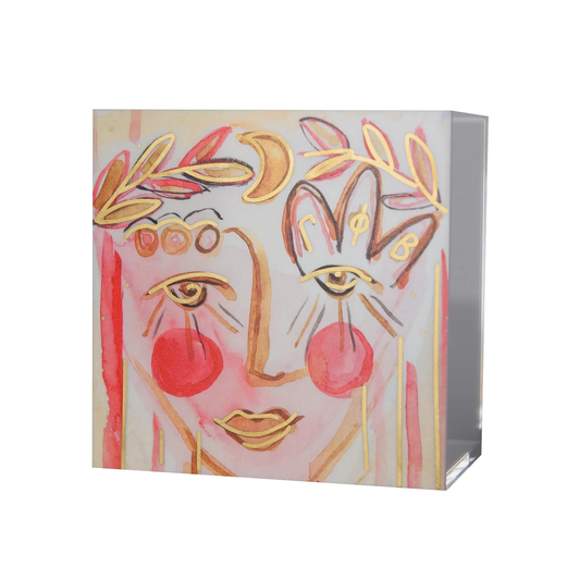 Fancy Sister Acrylic Box - Gamma Phi Beta