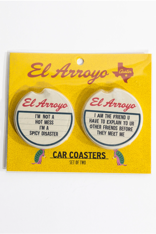 El Arroyo - Car Coaster Set - Spicy Disaster