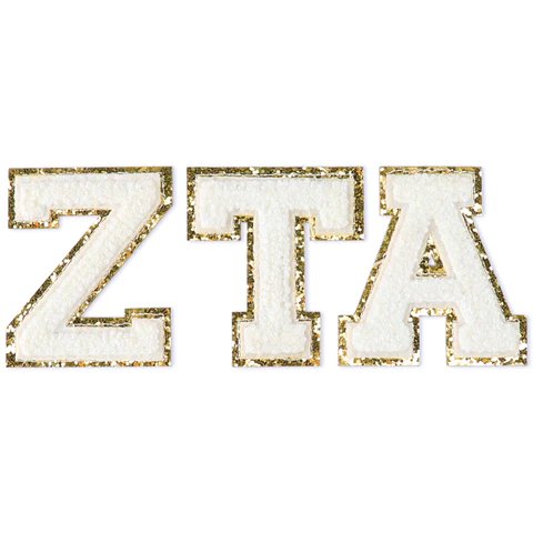 Chenille Sorority Letters - ZTA