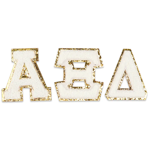 Chenille Sorority Letters - AXiD