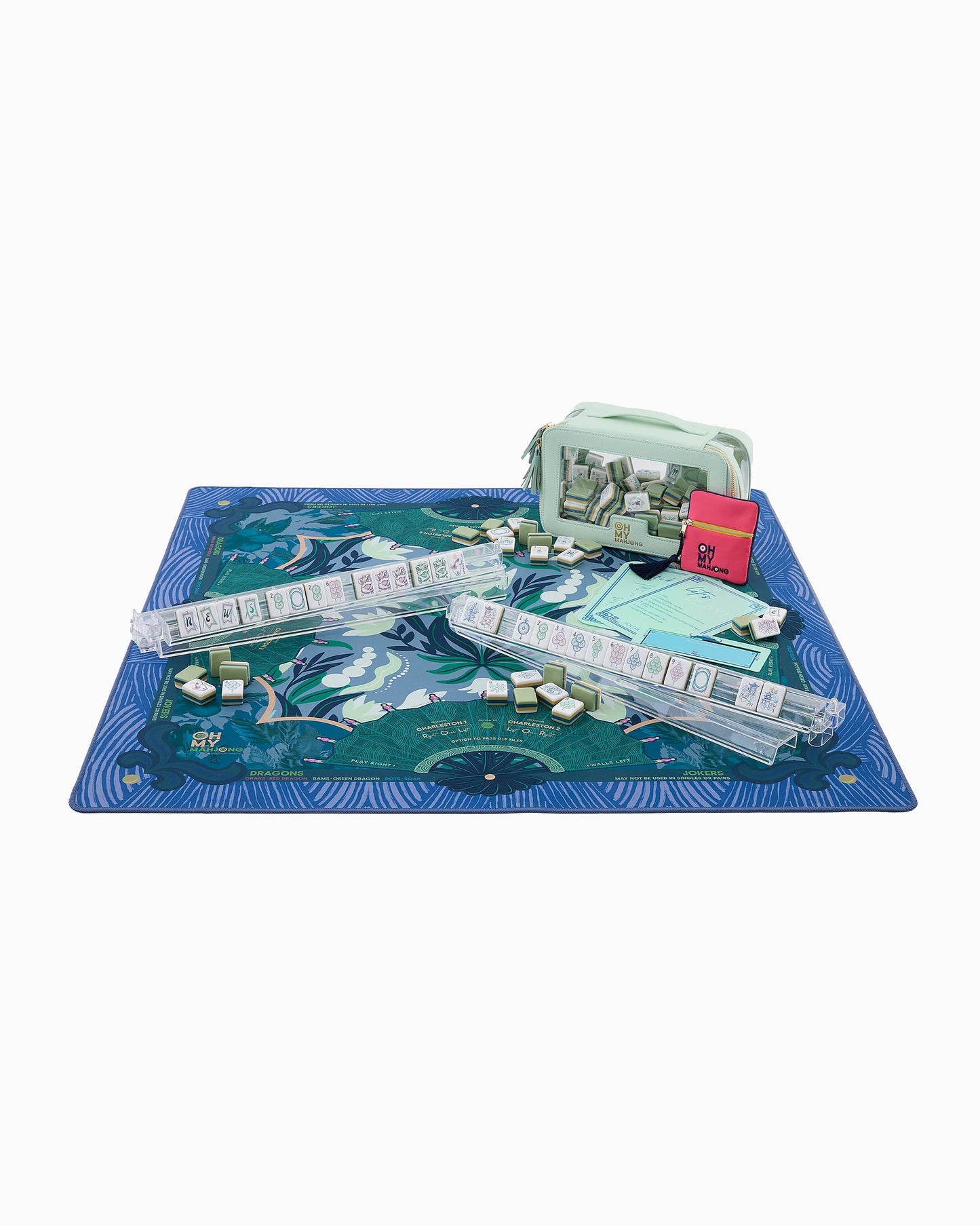 Mahjong Mat - Jade in Tube