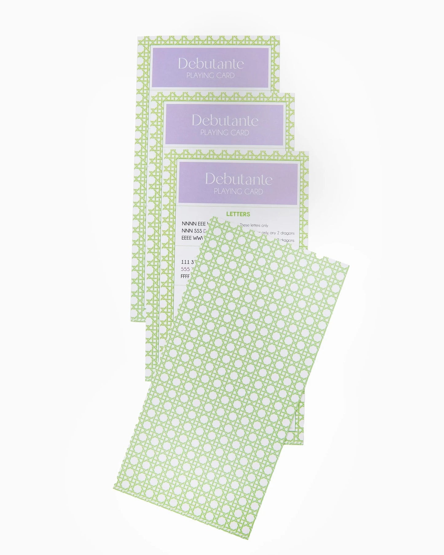 Mahjong Tile Set - Jardin Debutante