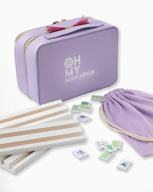 Mahjong Tile Set - Jardin Debutante