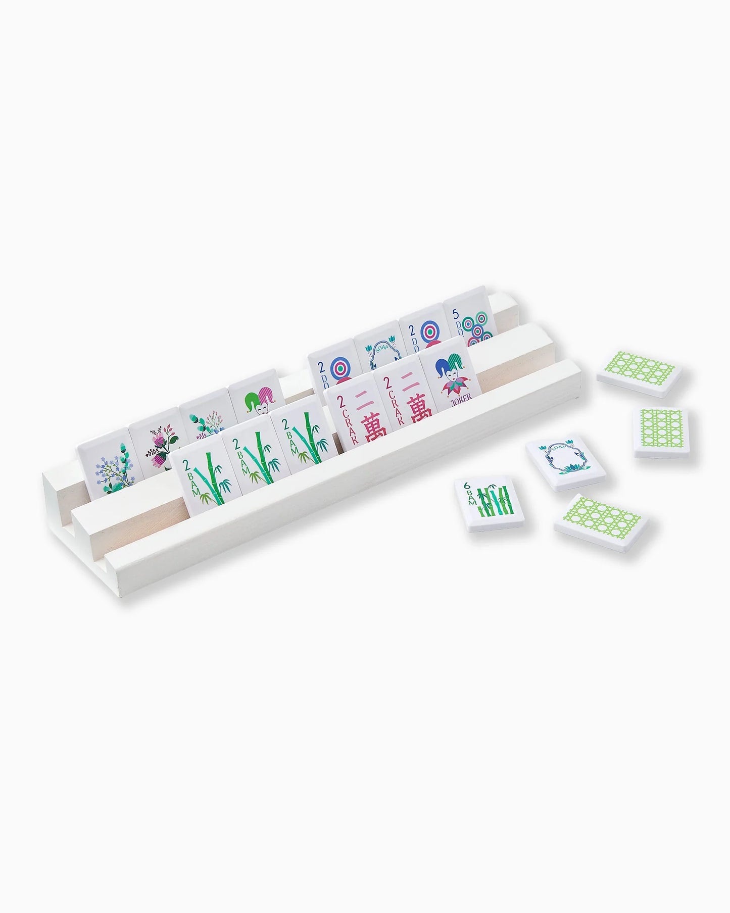 Mahjong Tile Set - Jardin Debutante