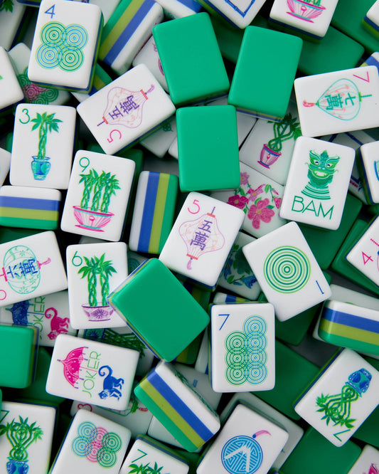 Mahjong Tiles - Jasmine