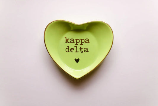 Heart Ring Dish - Kappa Delta