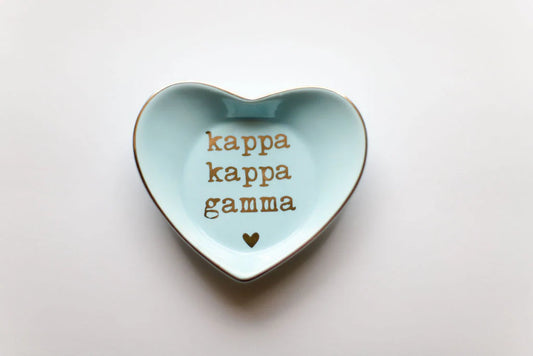 Heart Ring Dish - Kappa Kappa Gamma