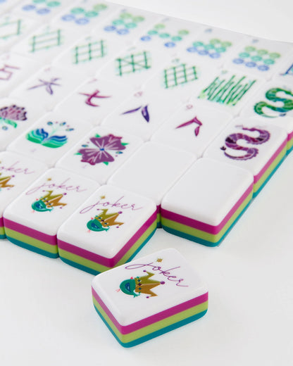 Mahjong Tiles - Lagoon