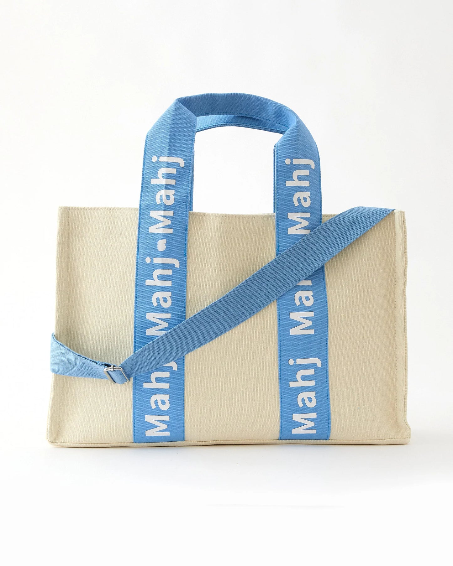 Mahj It All Tote Bag - Light Blue