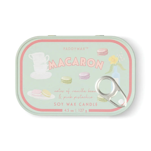 Macaron - Bistro Tin 4.5 oz Candle