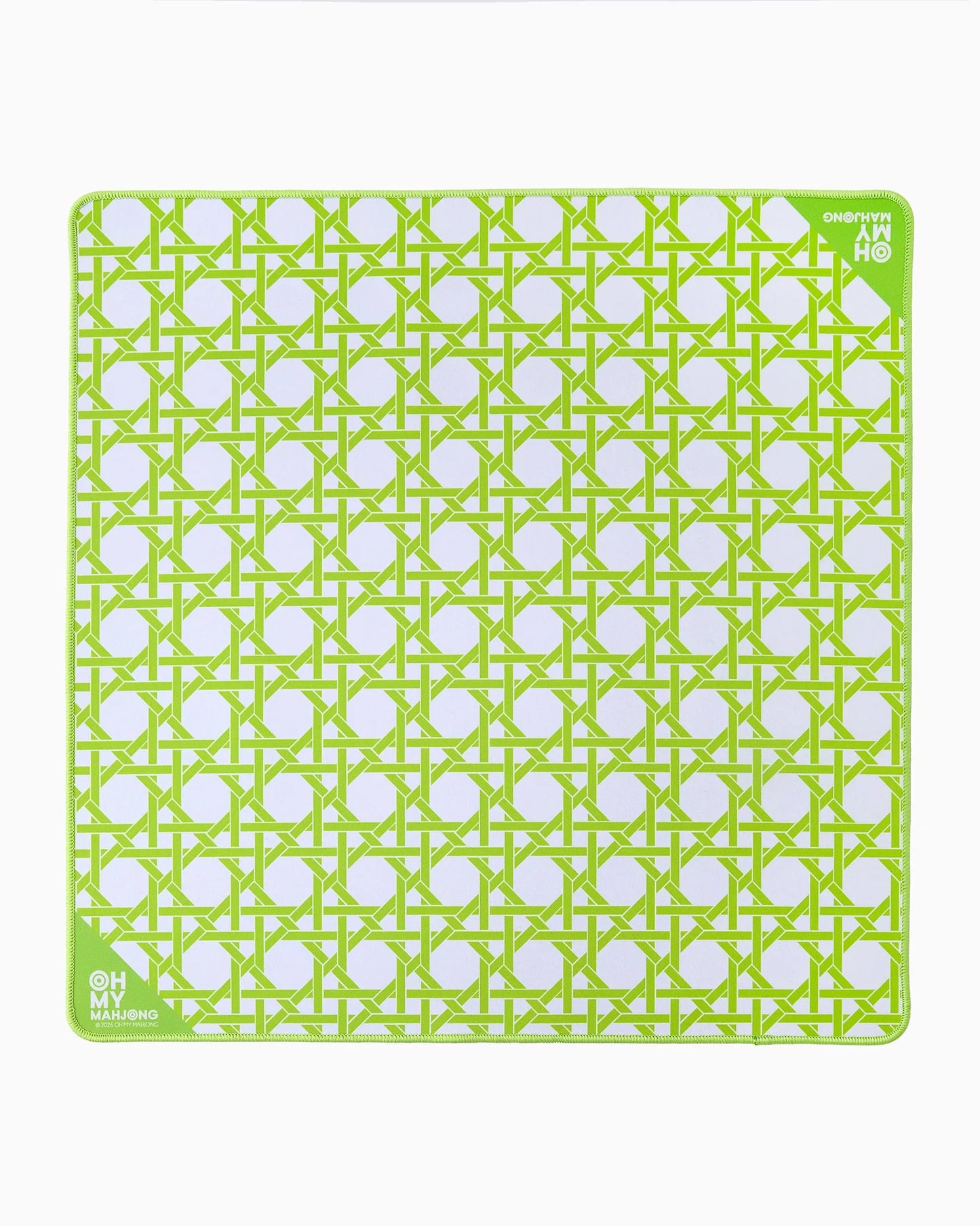 Mahjong Mat - Mini Green Cane