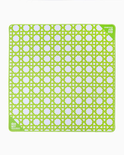 Mahjong Mat - Mini Green Cane